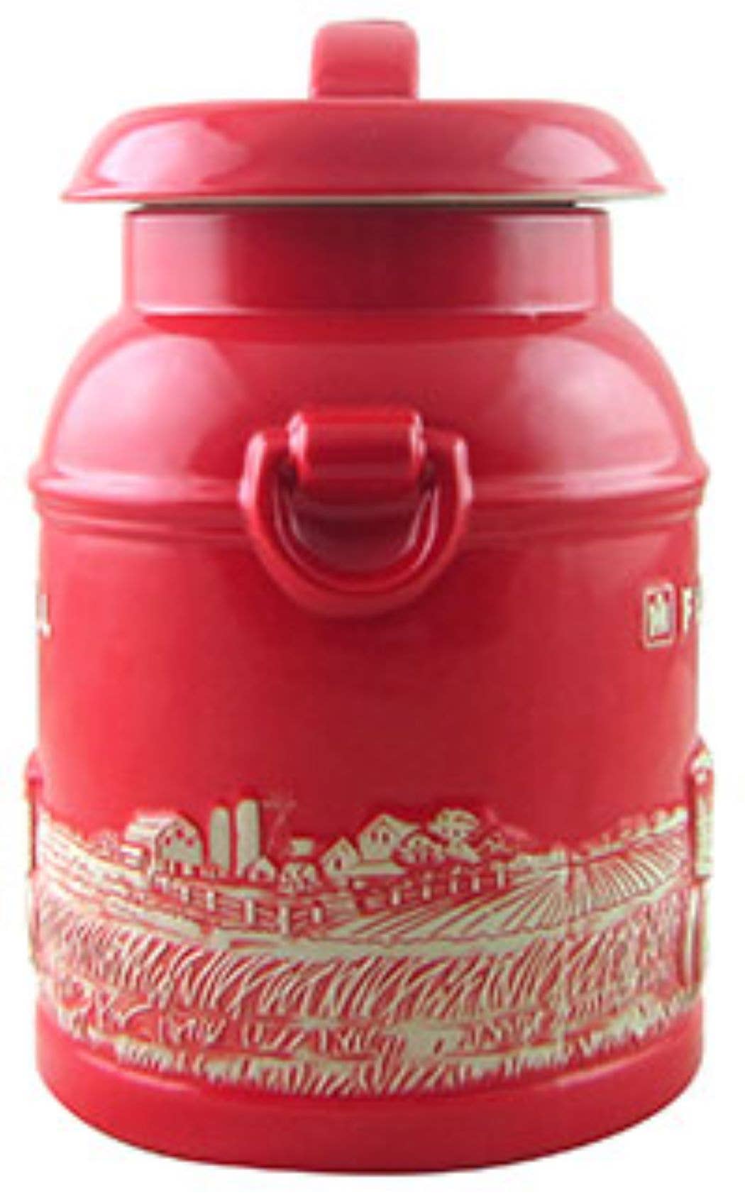 Case IH Farmall Milk Can Cookie Jar - tractorup2