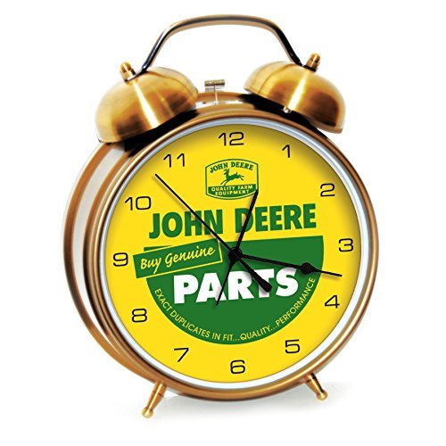 John Deere Giant Twin Bell Alarm Clock - tractorup2