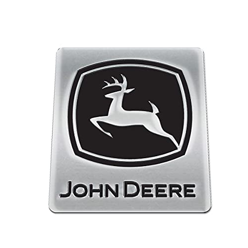 WinCraft John Deere AUTO Emblem Trademark Black