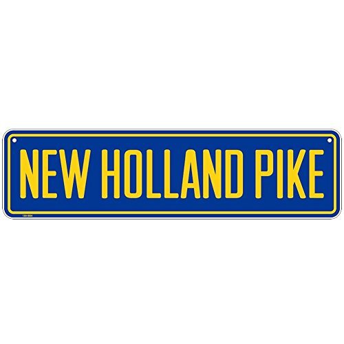 New Holland Pike Metal Road Sign