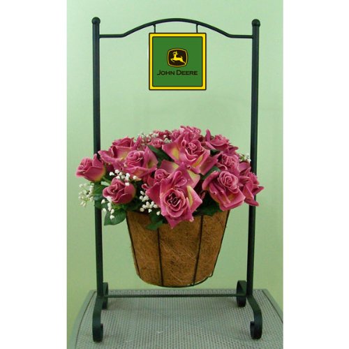 John Deere 13" Green Porch Planter