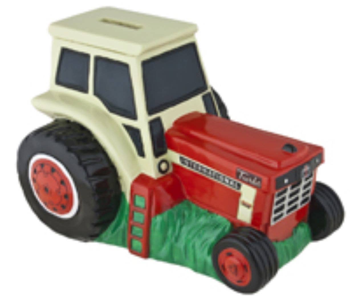 Case IH Red Tractor Bank - tractorup2