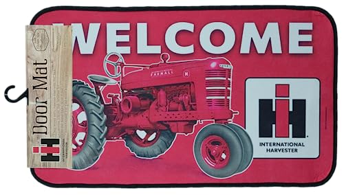 Door Mat IH Welcome IH McCormick Farmall 30" x 17.75"