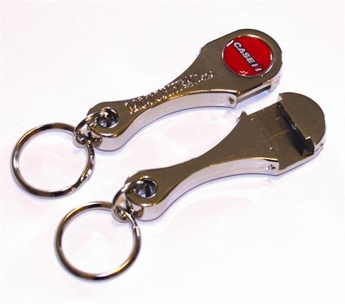 Case IH Keychain & Keyring - Connecting Rod Bottle Opener