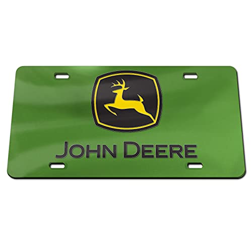 WinCraft John Deere License Plate Trademark - tractorup2