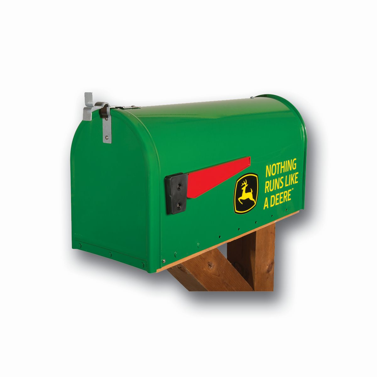 John Deere "Nothing Runs Like a Deere" Rural Mailbox - tractorup2