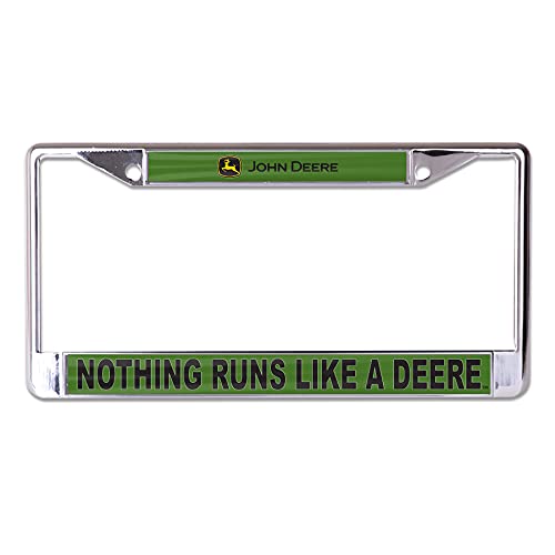 WinCraft John Deere License Plate Frame Trademark