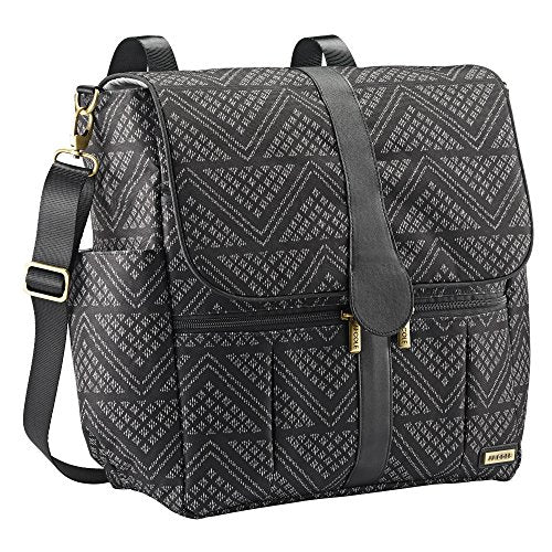 JJ Cole Backpack, Black Aztec - tractorup2
