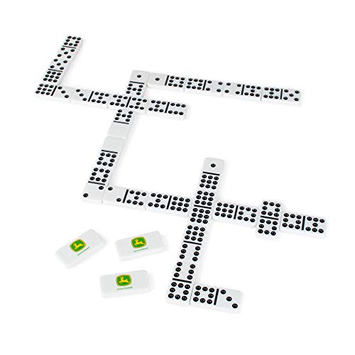 John Deere Dominoes – Dominoes with Collector’s Tin – Family Game for Ages 8+