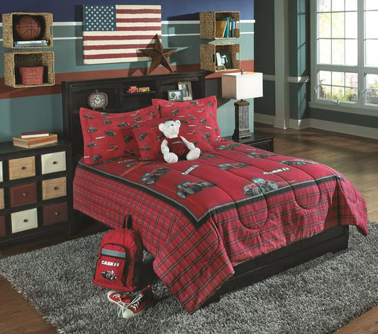 Case IH Tractor Twin Comforter Set w/Sham - tractorup2