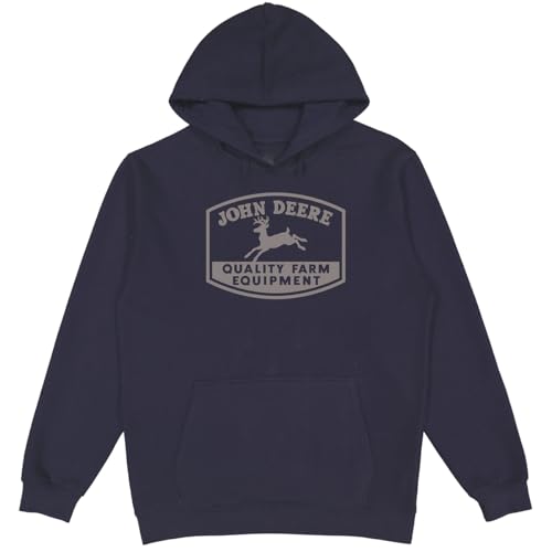 John Deere Hooded Sweatshirt, Trademark Logo