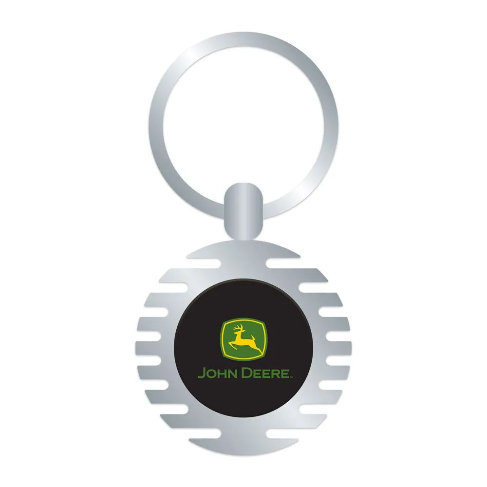 John Deere Licensed Stockdale Keychain