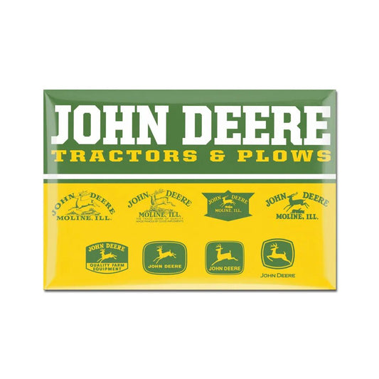 WinCraft Metal Magnet 2.5"x3.5" John Deere