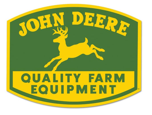 Vintage John Deere Wood Sign 11" x 17" 1/4" Thick