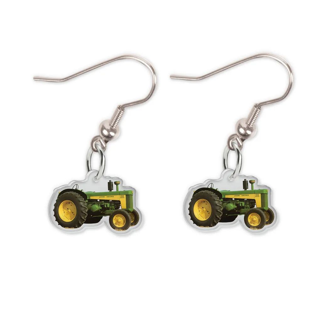 WinCraft Acrylic Loop Earrings John Deere