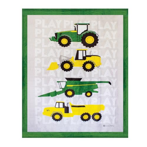 John Deere Kids Tractor Throw/Blanket - LP85898