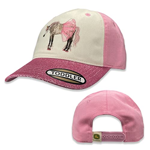 John Deere Do Good Today Horse in Tutu Toddler Hat, Pink