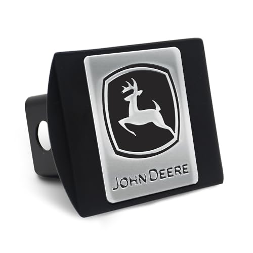 WinCraft Hitch Cover- Metal Emblem John Deere - tractorup2