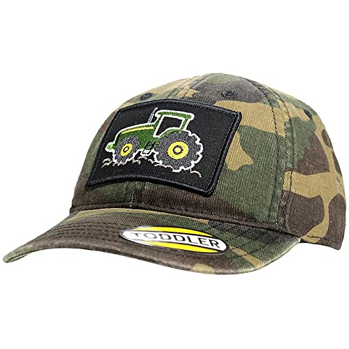 John Deere Tractor Patch Toddler Baseball Hat Cap-Camo-One Size