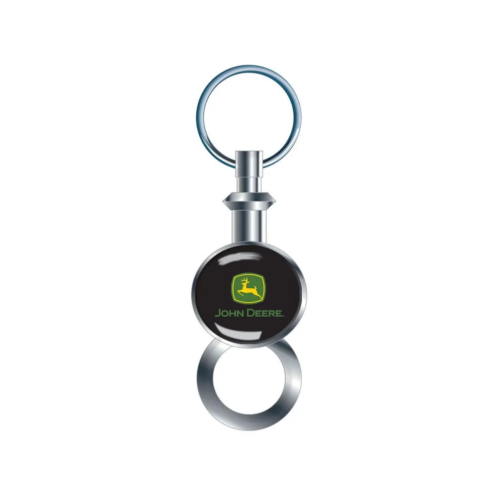 John Deere Licensed Stockdale Keychain