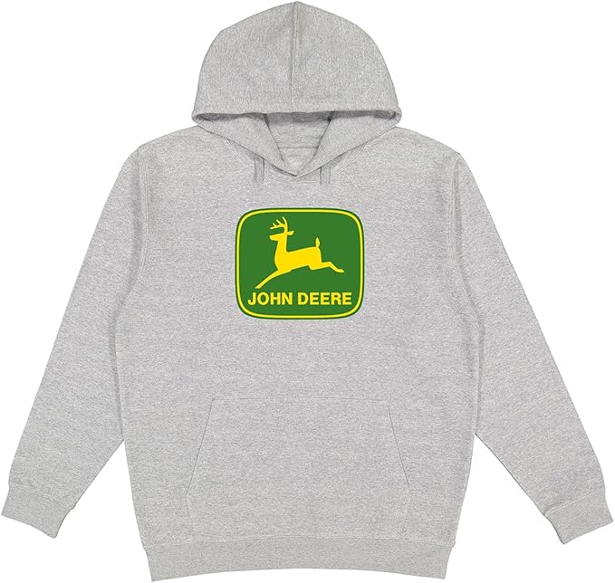 John Deere Hooded Sweatshirt, Trademark Logo