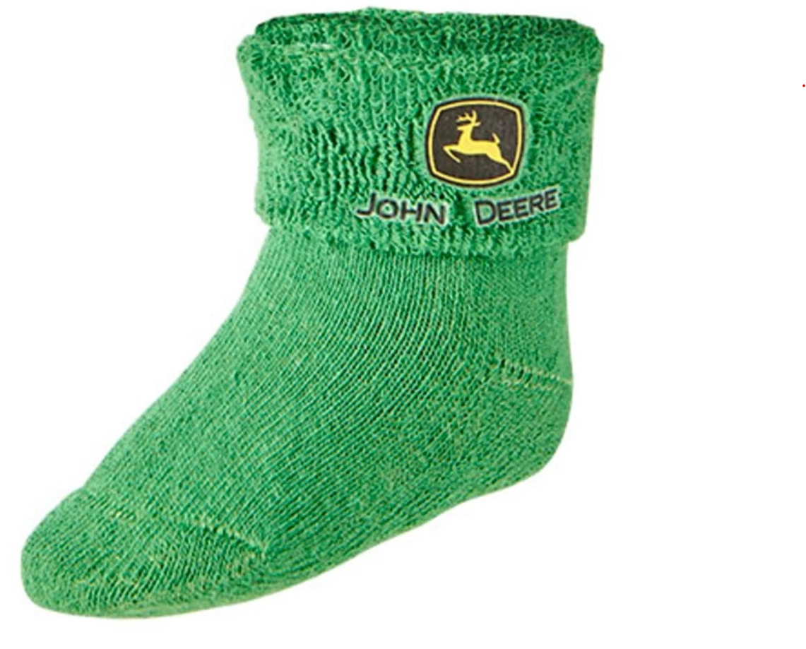 John Deere 6-12 Months Baby Boys' Terry Crew 1 Pack