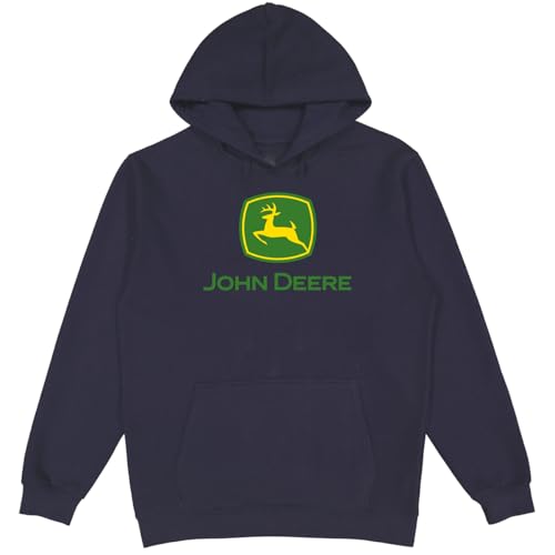 John Deere Hooded Sweatshirt, Trademark Logo