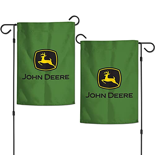 WinCraft John Deere Garden 12"x18" 2-Sided Logo Green