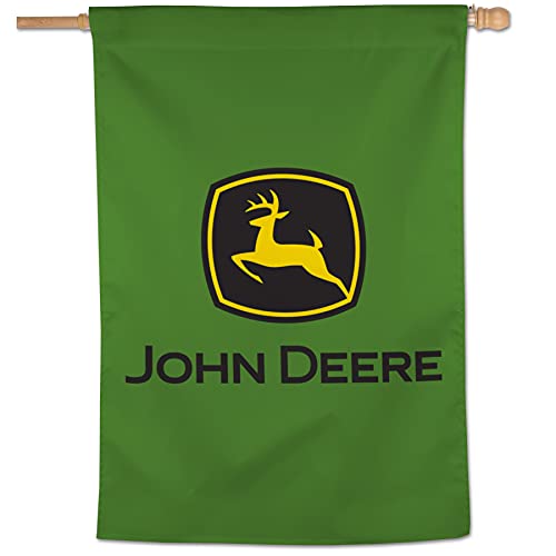 WinCraft John Deere Vertical Banner 28"x40" Logo Green