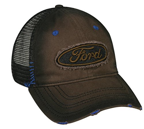 Outdoor Cap 6 Panel Ford Logo Cap Brown/Black