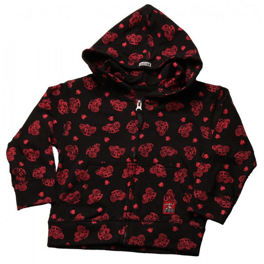 Case IH Infant and Toddler Pullover All Over Tractor Hooded Sweatshirt - tractorup2
