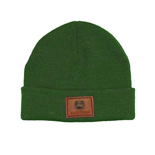 John Deere Toddler Beanie with Patch, Green