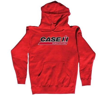 Case IH Red Hooded Pullover Sweatshirt - tractorup2