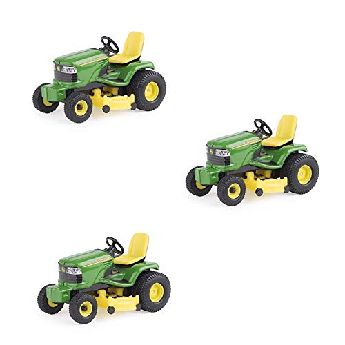 John Deere Lawn Tractor 1/32 Scale, Green, Yellow - tractorup2