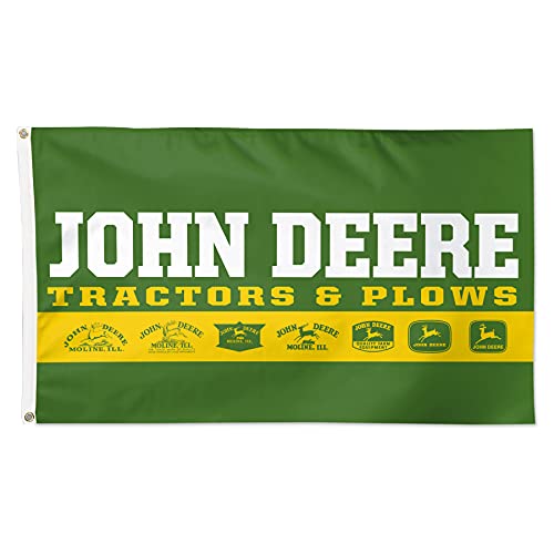 WinCraft John Deere Flag 3'x5' Deluxe Logo Vintage