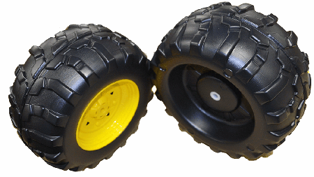 John Deere Rideon Gator HPX Front Wheels - tractorup2